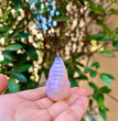 4CM Mini Gnome Natural Crystal Stone Carving Confetti Gift Home Decoration