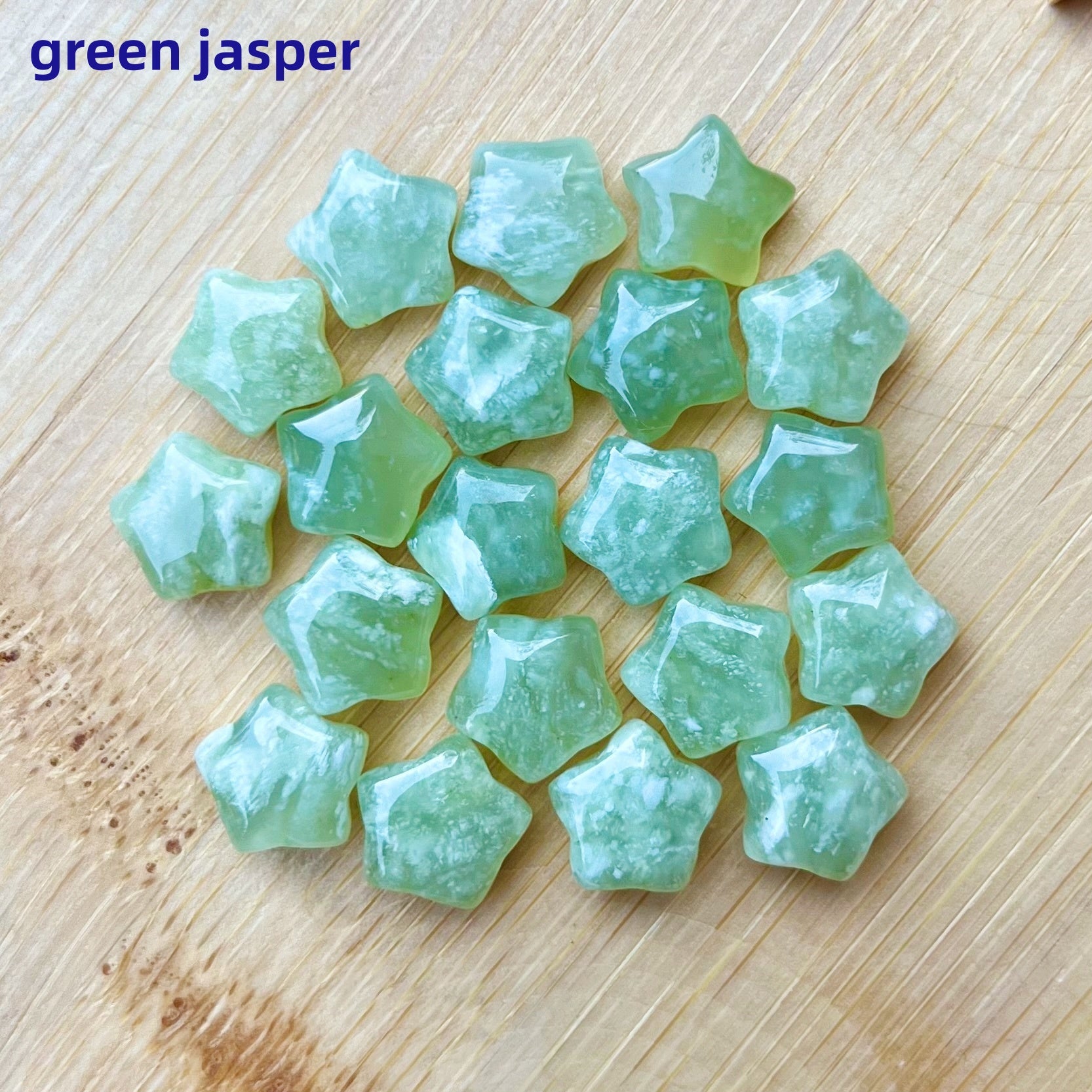 1CM Mini Puffy Star Natural Crystal Confetti