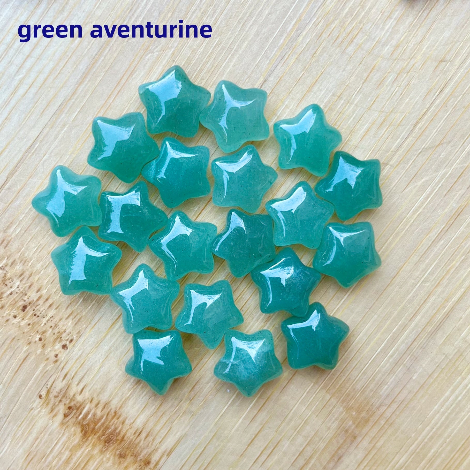 1CM Mini Puffy Star Natural Crystal Confetti