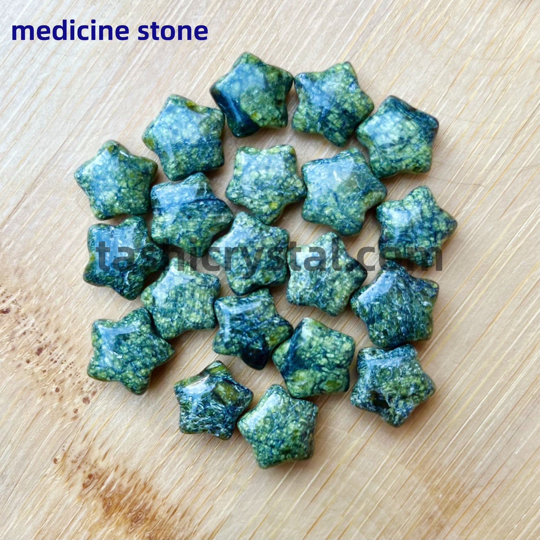 1CM Mini Puffy Star Natural Crystal Confetti