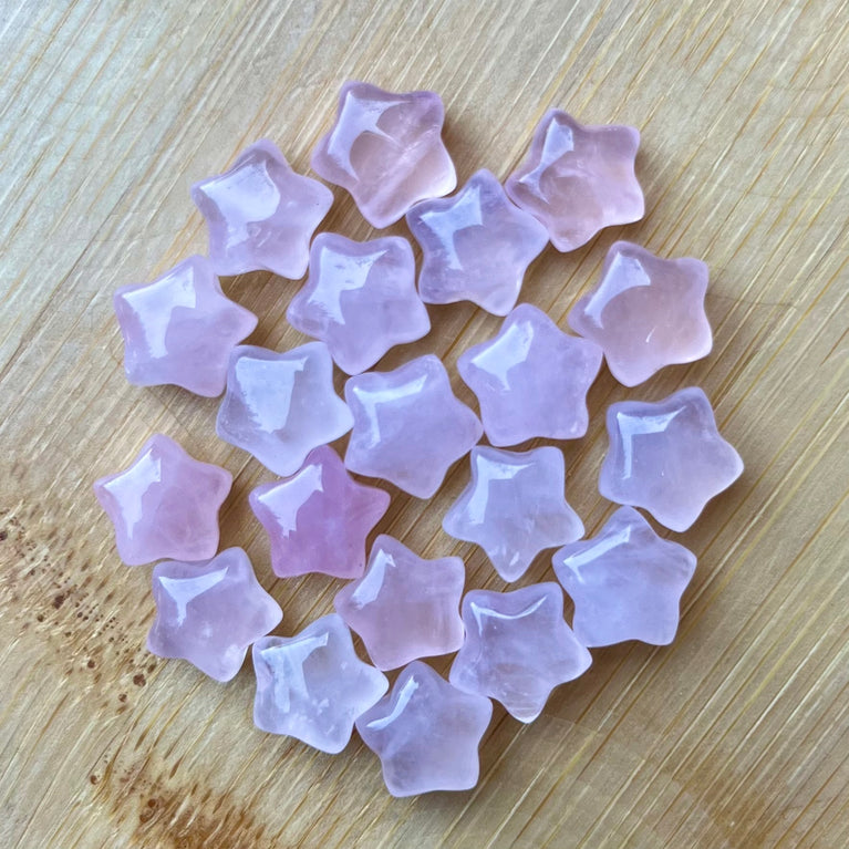 1CM Mini Puffy Star Natural Crystal Confetti