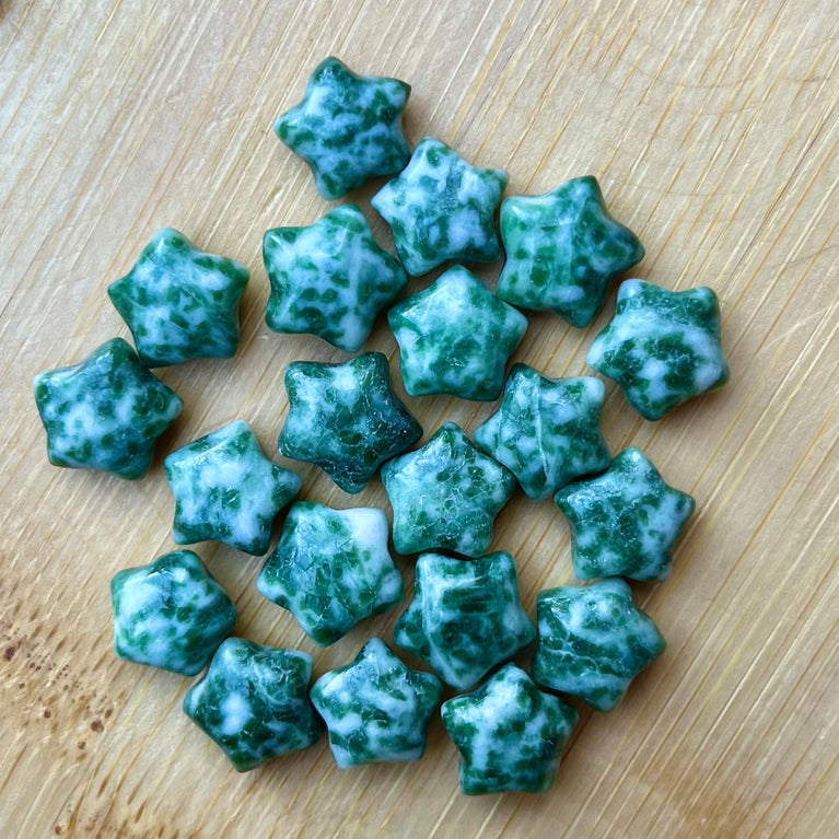 1CM Mini Puffy Star Natural Crystal Confetti