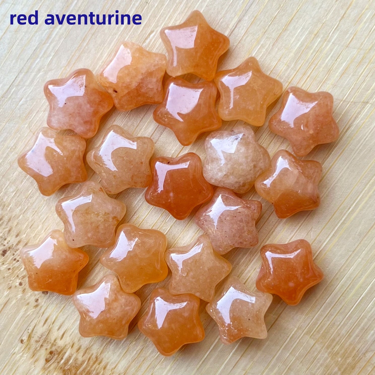 1CM Mini Puffy Star Natural Crystal Confetti