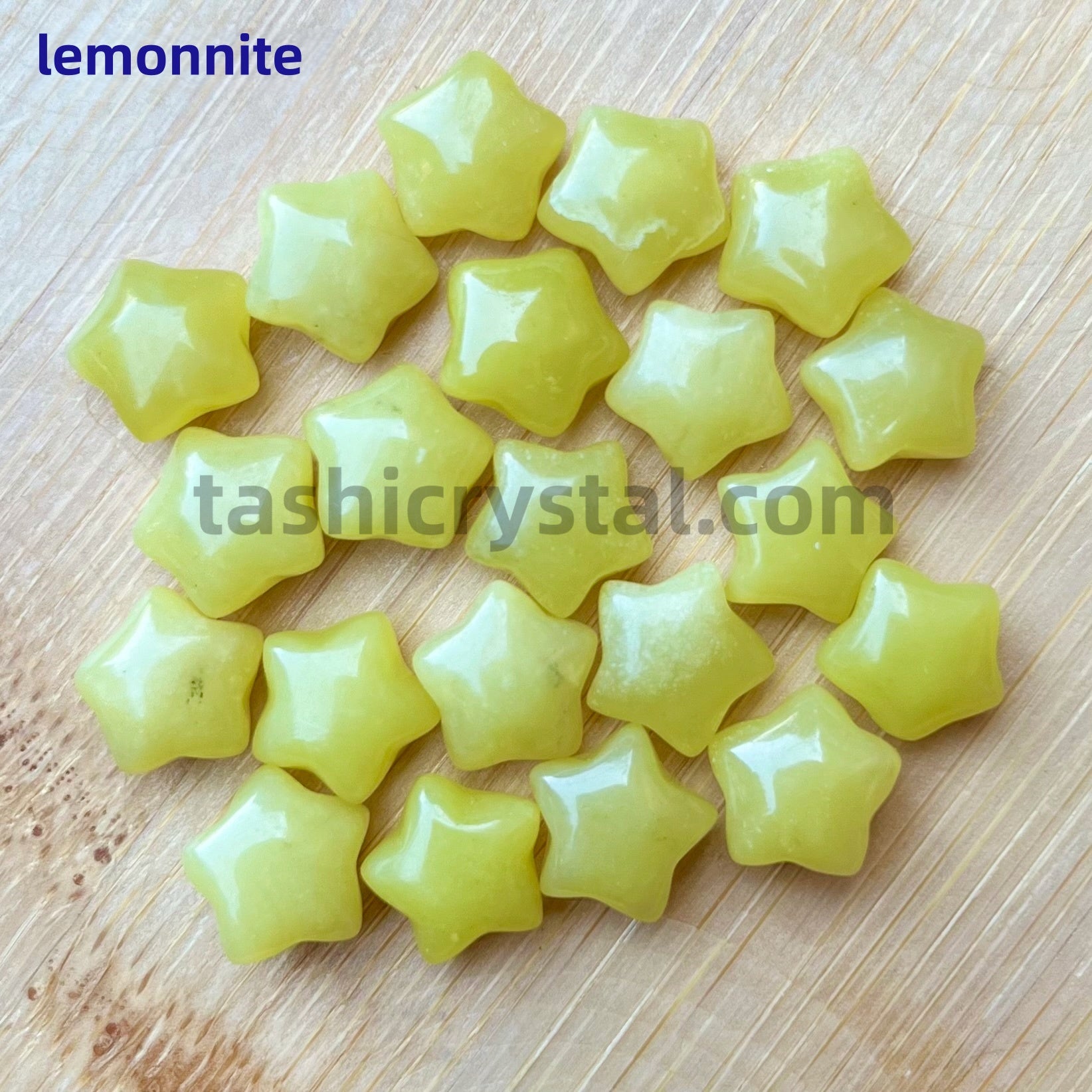 1CM Mini Puffy Star Natural Crystal Confetti