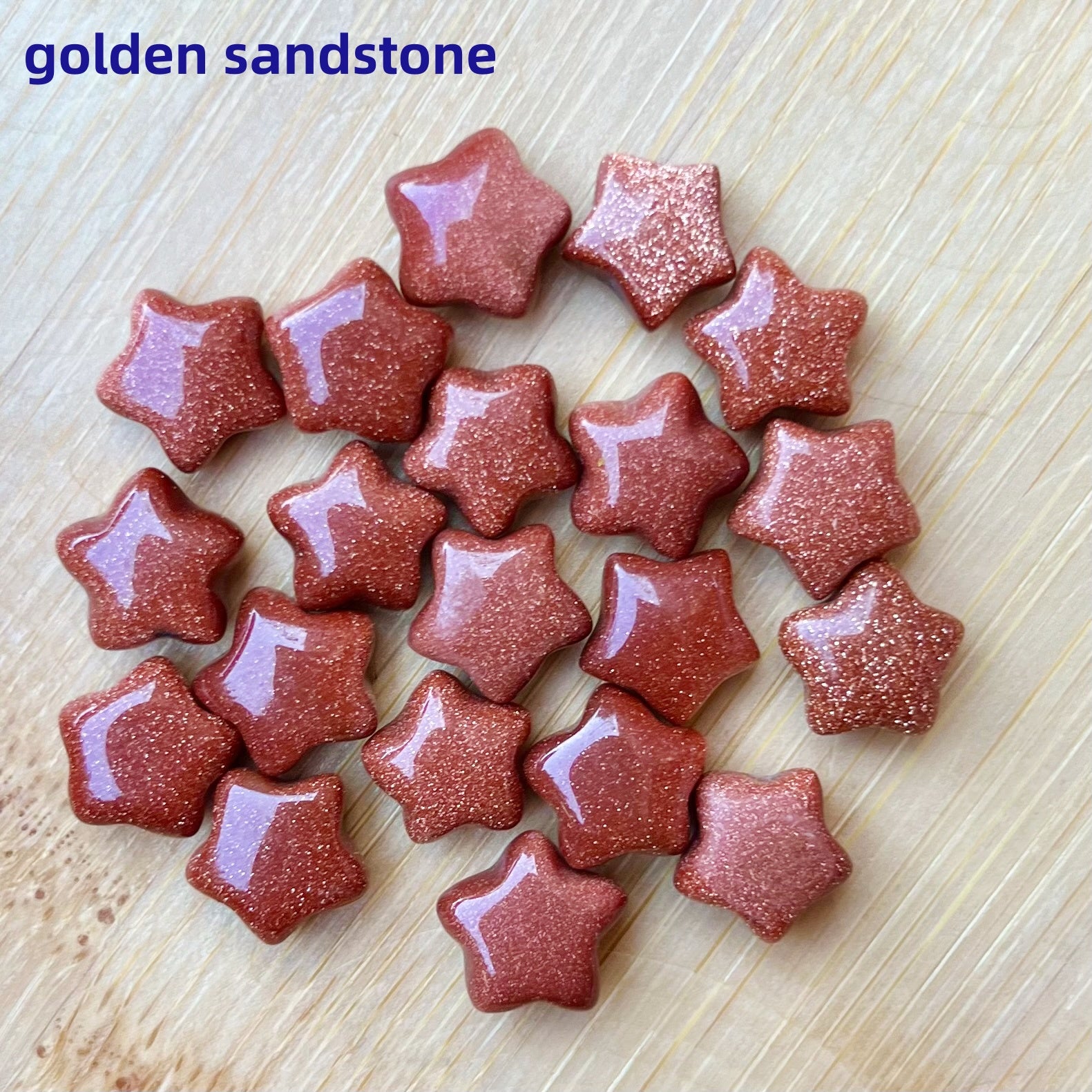 1CM Mini Puffy Star Natural Crystal Confetti