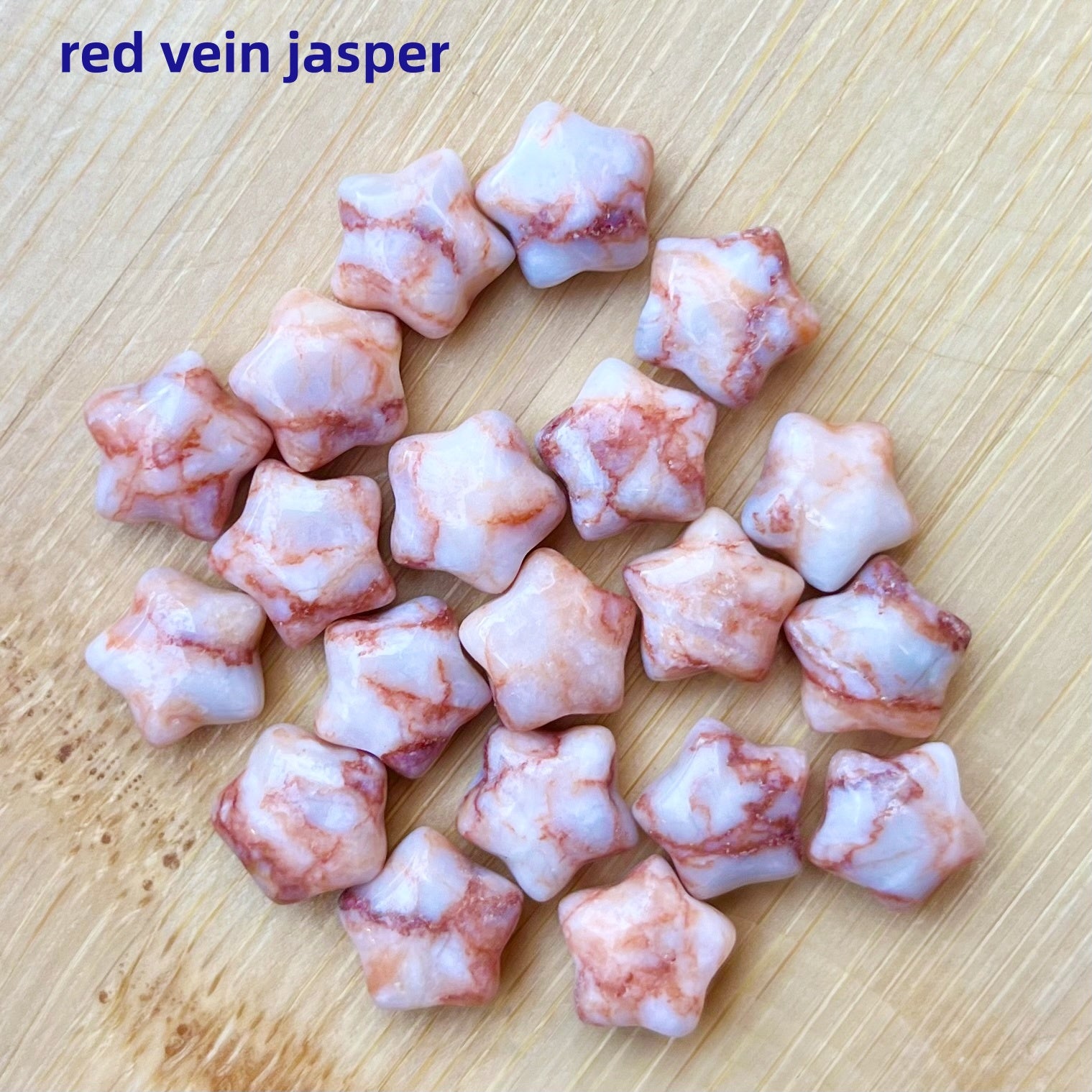 1CM Mini Puffy Star Natural Crystal Confetti