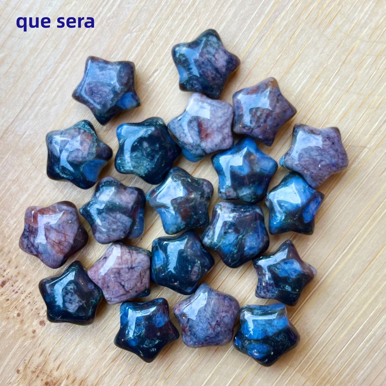 1CM Mini Puffy Star Natural Crystal Confetti