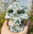 Natural Moss Agate Skull Skeleton Carving Wholesale Natural Crystal Healing Stone Decoration