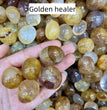 Golden Healer Tumbles Natural Crystal Confetti Healing Energy