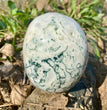 Natural Moss Agate Skull Skeleton Carving Wholesale Natural Crystal Healing Stone Decoration