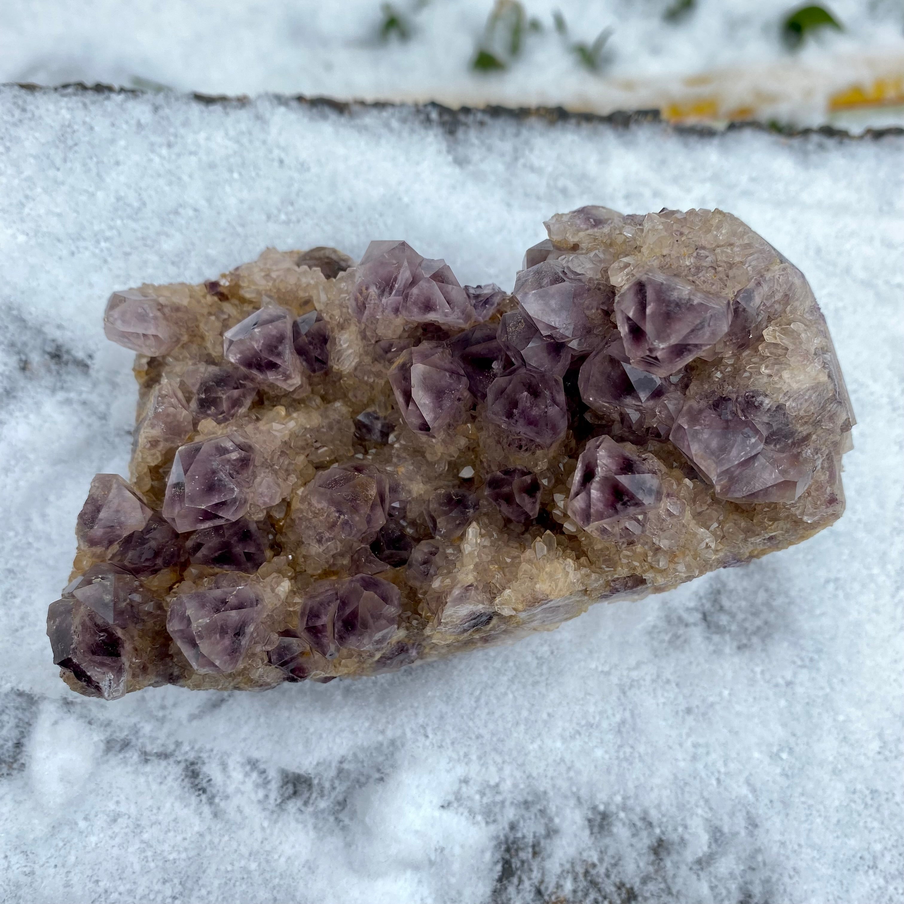 1.1LB Phantom Amthyst Cluster Natural Crystal Raw Stone Specimen