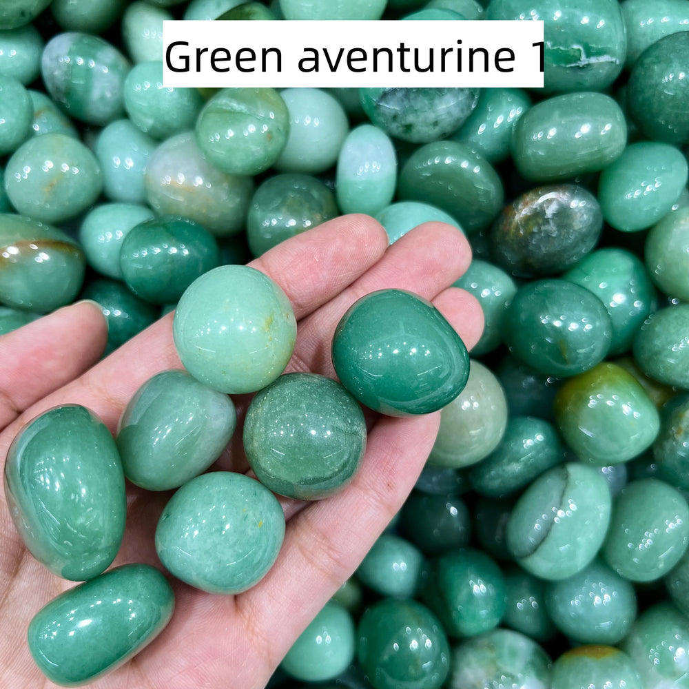 Green Aventurine Tumbles Natural Crystal Confetti Healing Energy