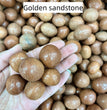 Golden Sandstone Tumbles Crystal Confetti Healing Energy