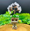 Groot  Chips Tree DIY Natural Crystal Stone Wire Wrapping Money Tree Fortune Tree