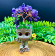 Groot  Chips Tree DIY Natural Crystal Stone Wire Wrapping Money Tree Fortune Tree