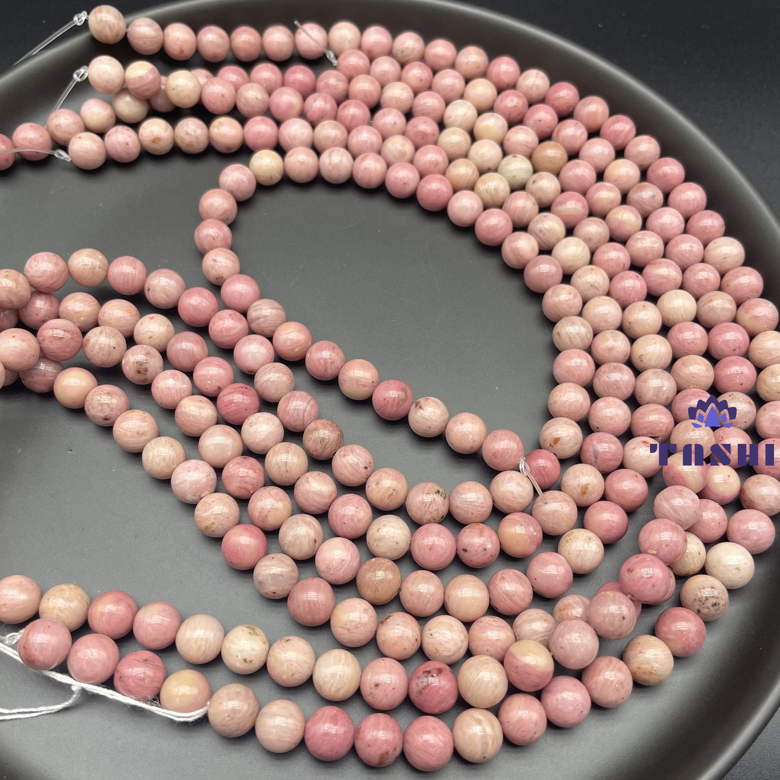 Pink Serpeggiante Beads Strands Loose Beads Jewelry DIY Bracelets
