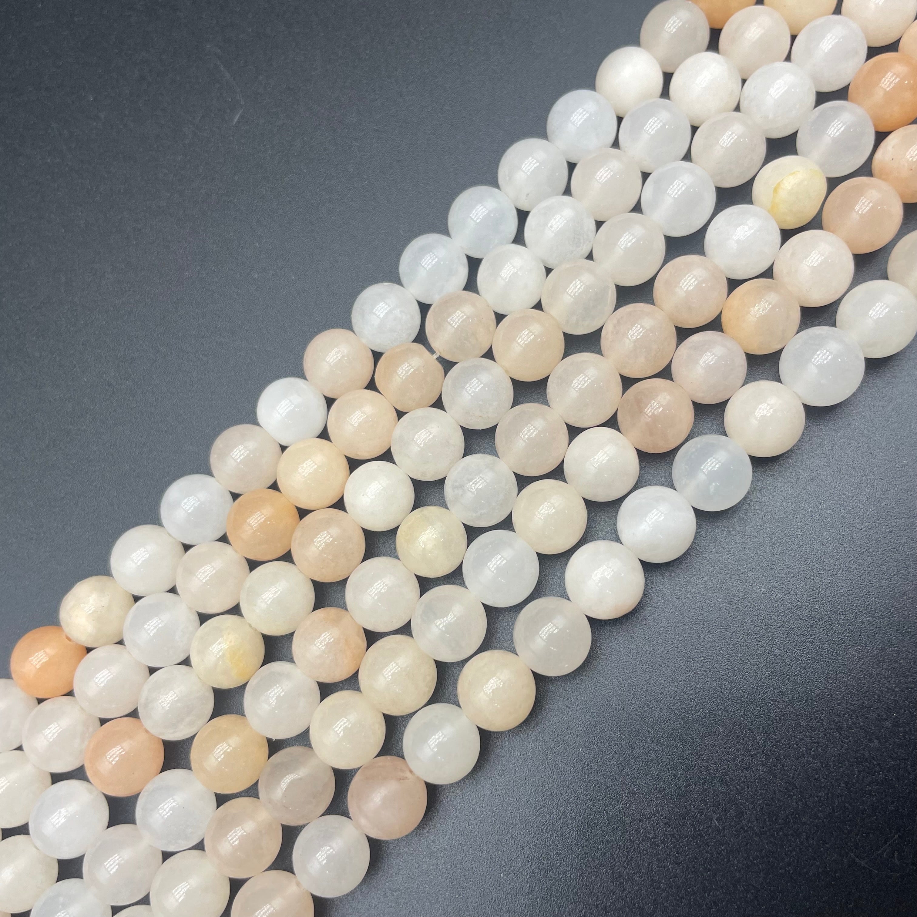 Peach Aventurine Beads Strands Loose Beads Jewelry DIY Bracelets