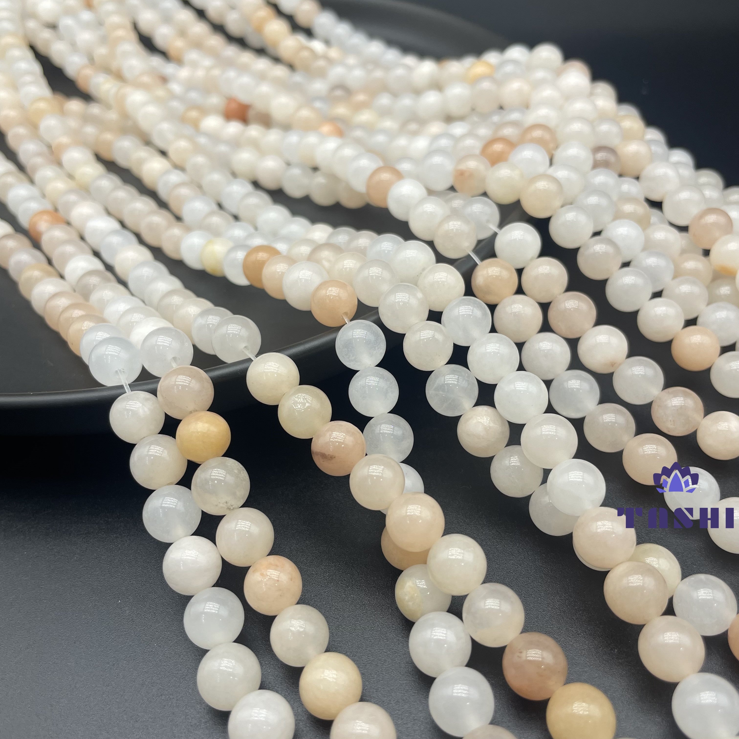 Peach Aventurine Beads Strands Loose Beads Jewelry DIY Bracelets