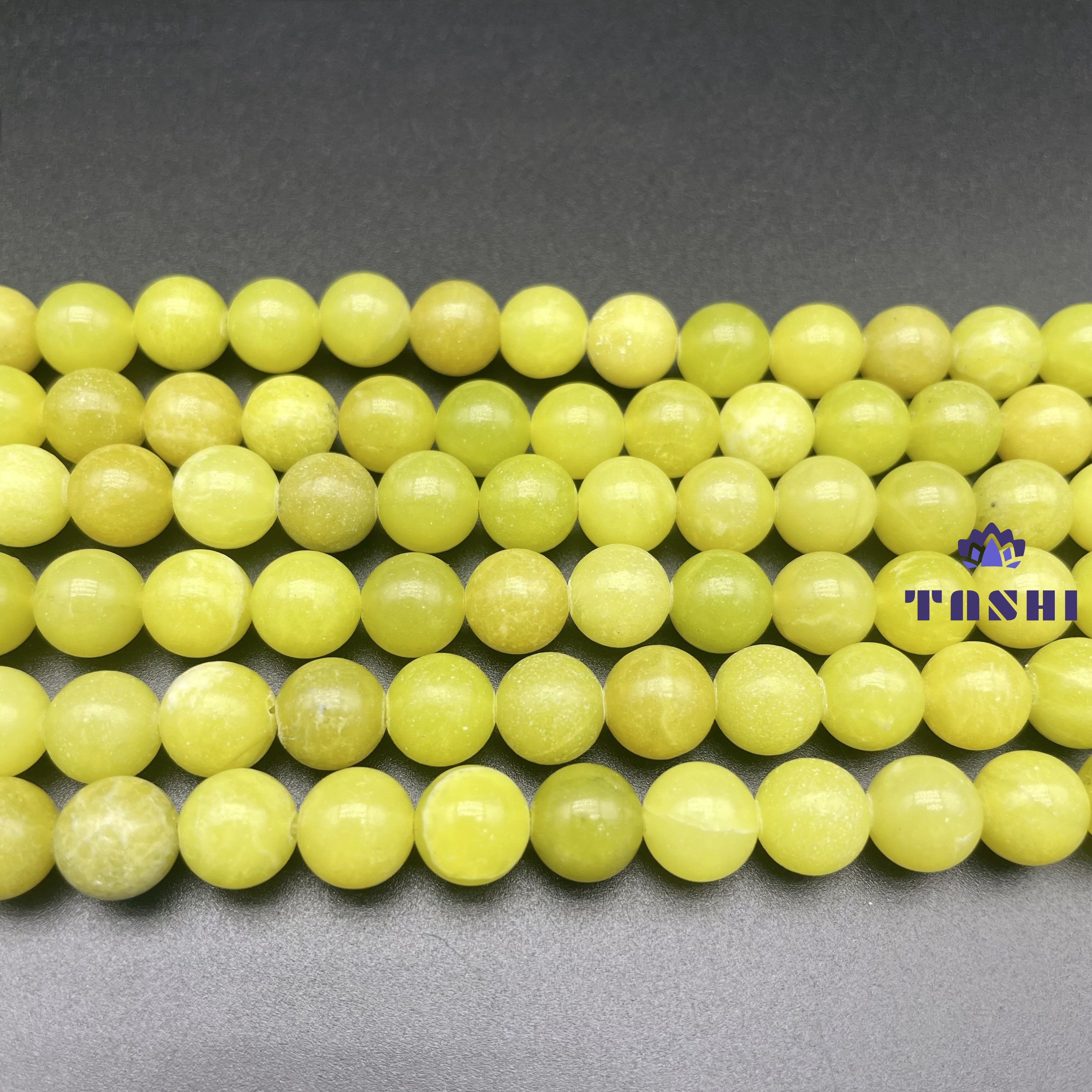 Lemon Jade Beads Strands Loose Beads Jewelry DIY Bracelets