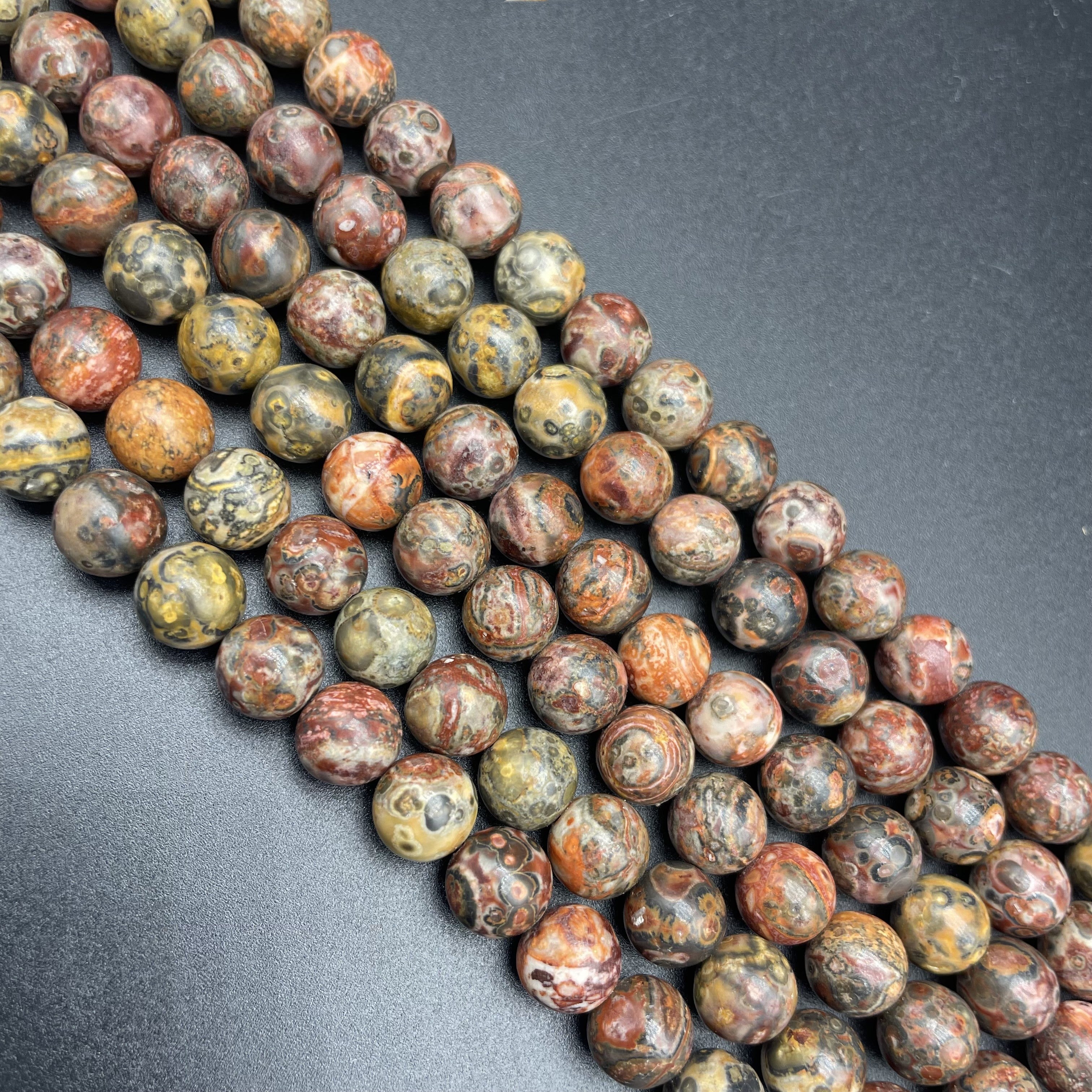 Leopard Skin Jasper Beads Strands Loose Beads Jewelry DIY Bracelets