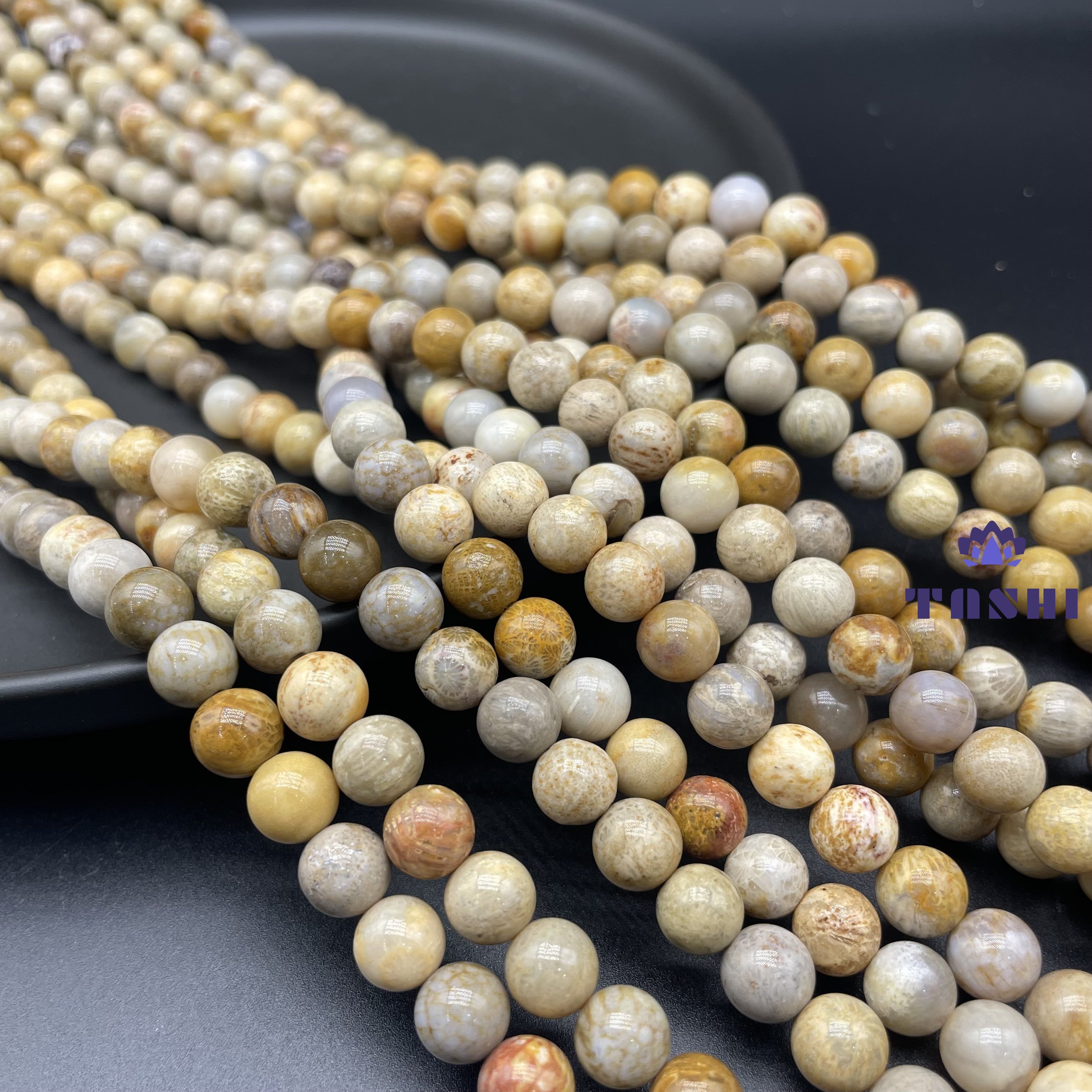 Coral Jade Beads Strands Loose Beads Jewelry DIY Bracelets