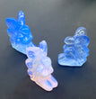 3CM Mini Butterfly Fairy Carving Natural Crystal Stone Statue Figurine