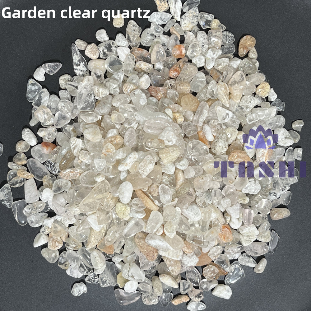 Garden Clear Quartz Chips Natural Crystal Confetti Healing Energy