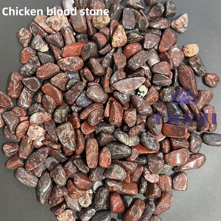 Chicken Blood Stone Chips Natural Crystal Confetti Healing Energy