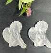 6CM Baby Angel Selenite Carving Natural Crystal Healing Stone Home Decoration