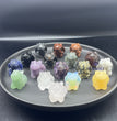 3CM Mini Toothless Carving Natural Crystal Stone Statue Figurine