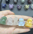 3CM Mini Toothless Carving Natural Crystal Stone Statue Figurine