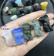 3CM Mini Man Body Carving Natural Crystal Stone Statue Figurine