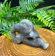 5CM Ram Skull Goat Skull  Natural Crystal Carving