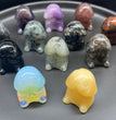 3CM Mini Cute Man's Part Ding Ding Carving Natural Crystal Stone Statue Figurine