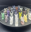 3CM Mini Butterfly Fairy Carving Natural Crystal Stone Statue Figurine