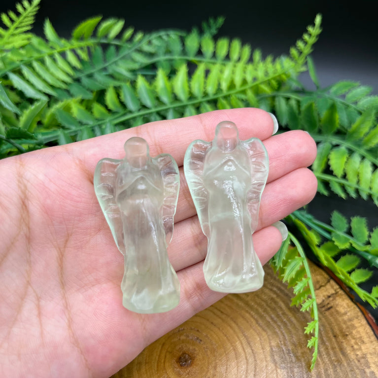 4CM Mini Angel Natural Crystal Carving