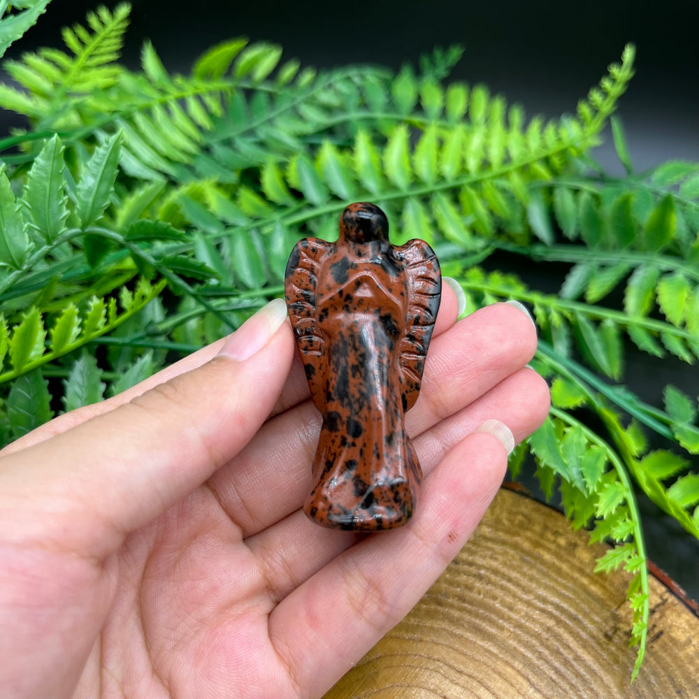 4CM Mini Angel Natural Crystal Carving