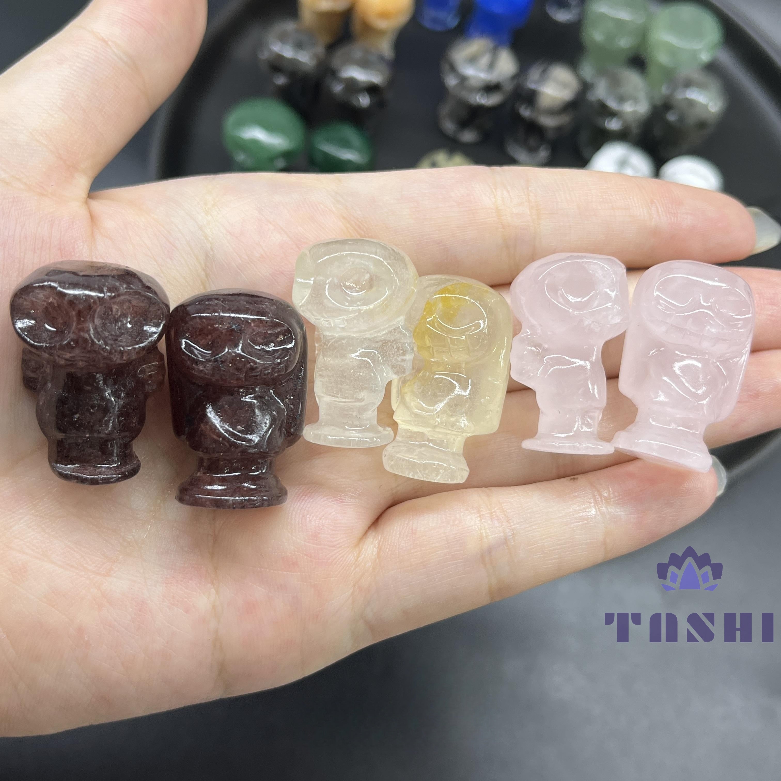 3CM Mini Jack and Sally Carving Nightmare Before Christamas Figurine