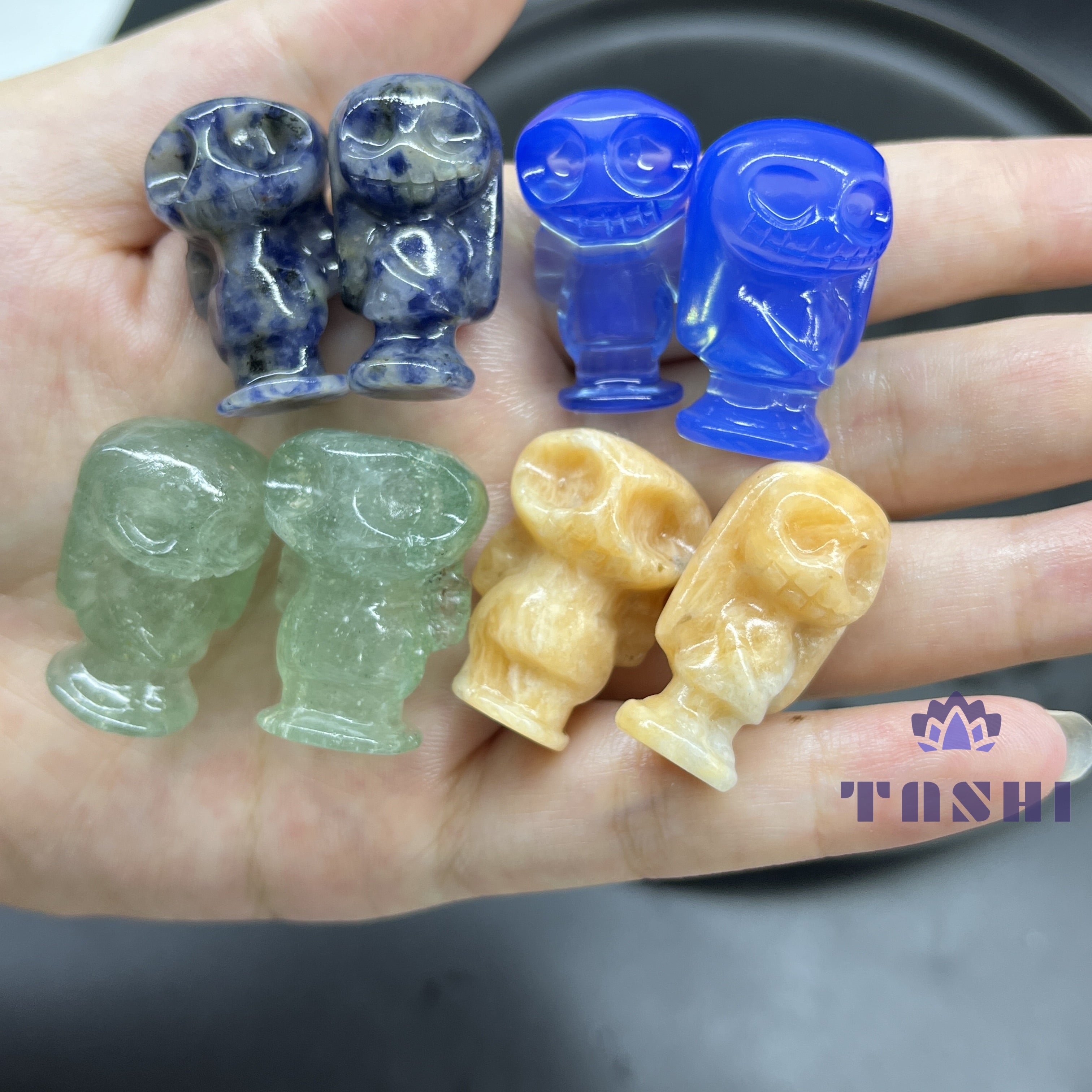 3CM Mini Jack and Sally Carving Nightmare Before Christamas Figurine