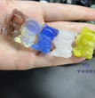 3CM Mini Winnie Carving Pooh Bear Natural Crystal Stone Statue Figurine