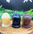 4CM Buddha Head Natural Crystal Carving