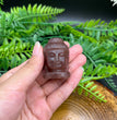 4CM Buddha Head Natural Crystal Carving