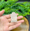 4CM Buddha Head Natural Crystal Carving