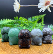 4CM Cute Dingding Natural Crystal Carving