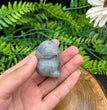 4CM Cute Dingding Natural Crystal Carving