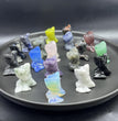 3CM Mini Groot Carving Natural Crystal Stone Statue Figurine