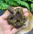 6CM Coiling Snake Natural Crystal Carving