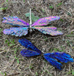 14CM Aura Tourmaline Dragonfly Natural Crystal Healing Stone Home Decoration