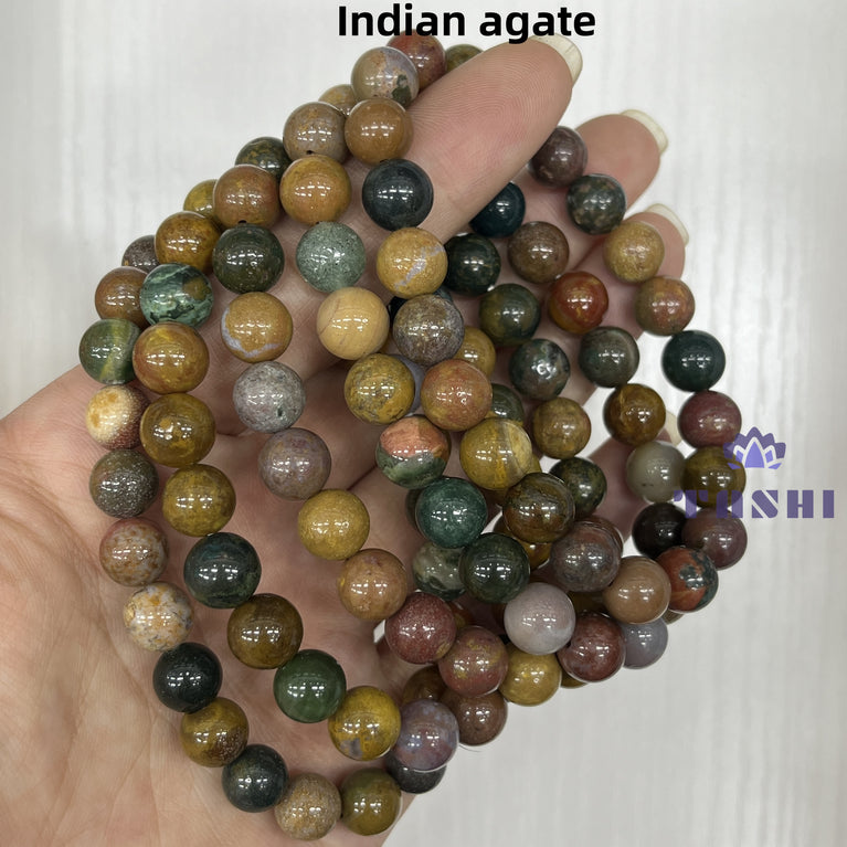 8MM 1.5$ Bracelets Group Natural Crystal