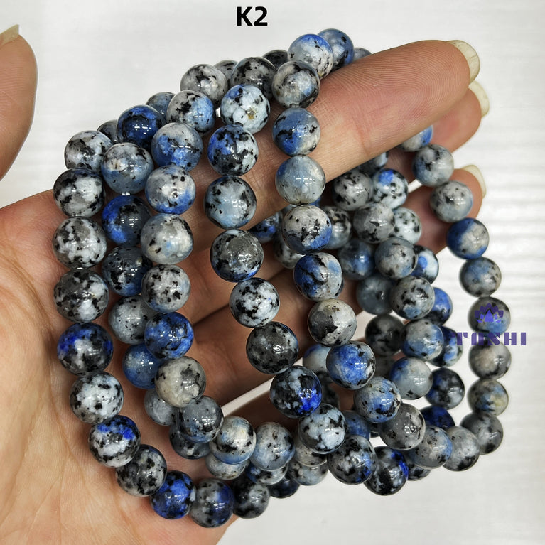 8MM 1$ Bracelets Group Natural Crystal